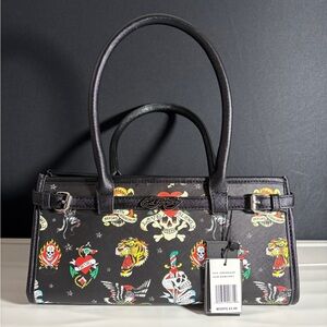 Ed hardy tattoo tote bag